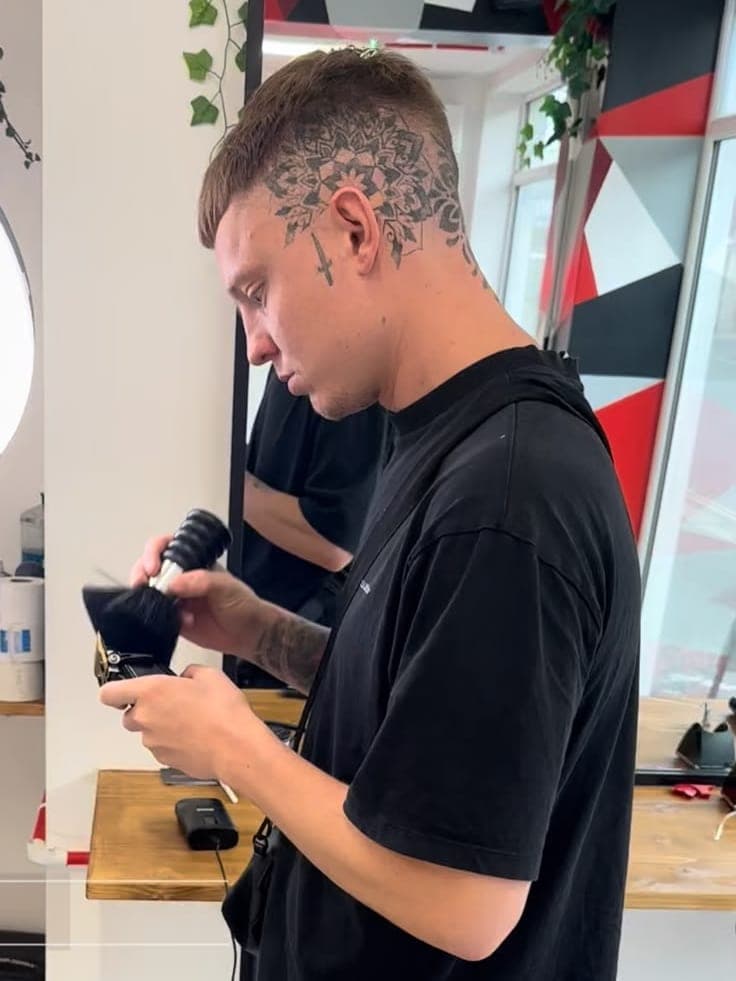 Brad, Owner & barber at HeroGapped Barber Studio